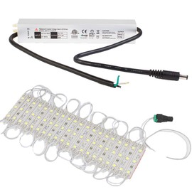 10ft Walk in Cooler LED Light String Strip 5050 with 12v Waterproof Heavy Duty Power Supply