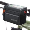 QCHMM Handlebar Bag Bicycle, Insulated Bicycle Bag Handlebar for E