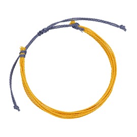 Wax Cord Braided Bracelet Aesthetic Jewelry Comfortable Fashion Accessory, Ginger