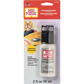 Mod Podge CS11332 Magia dimensional con purpurina, 2 onzas, iridiscente