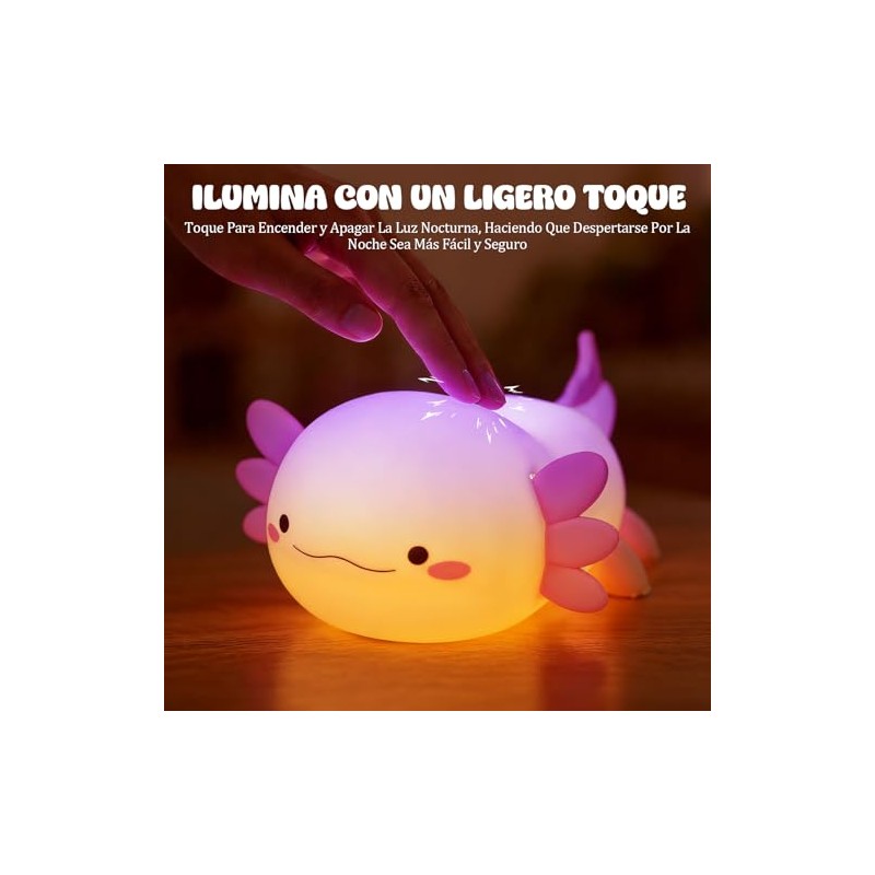 MOYAC Lámpara de Tulipanes de Mesa con 3 Flores, Luz