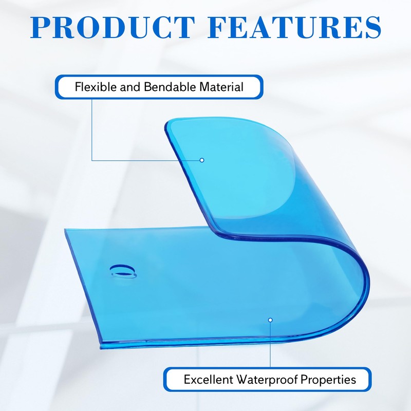 50 Pack Luggage Tags Suitcases PVC Travel Bag & Baggage