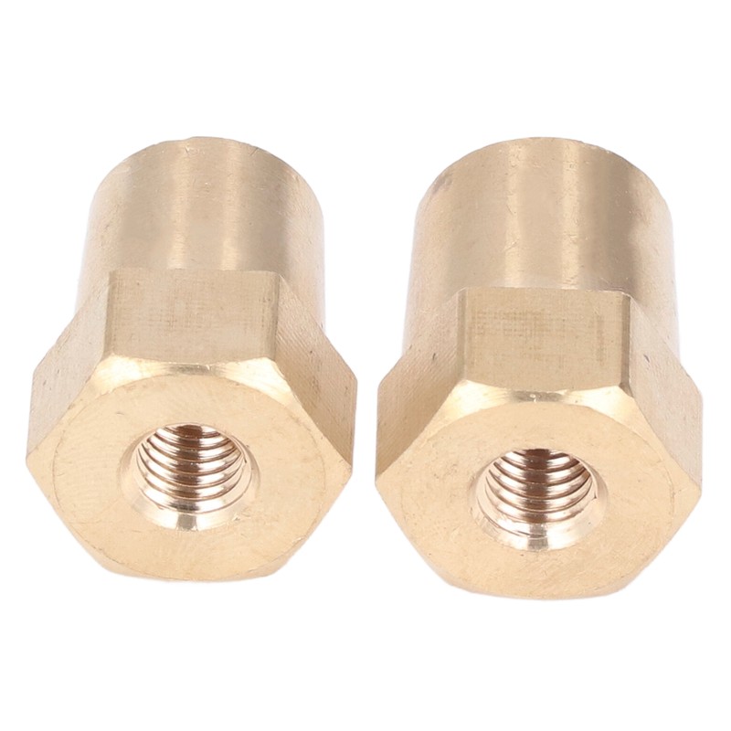 2pcs Battery Connector Revise M8 Brass Good Electrical Conductivity Pile