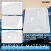 HECASA 18" x 26" RV Skylight Cover Universal Clear Skylight