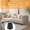 LYIYEYAN 6Pcs Bed Risers, Nonslip Round Furniture Risers, Stable Bed