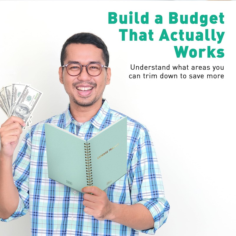 S&O Budget Expense Tracker Notebook - Monthly bill organizer to