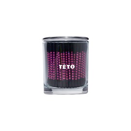 Teto Striped Midnight Object Pure Cotton Swab / 테토 스트라이프 미드나잇 오브제 퓨어 코튼 면봉