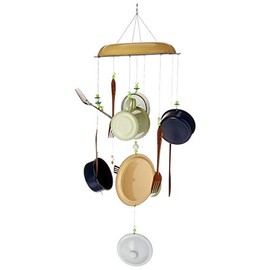 Sunset Vista Designs 80300 Everything But The Sink Sunday Brunch Wind Chime