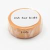 カモ井加工紙 mt for kids いろ・黄テープ 幅15mm×7m巻き MT01KID008