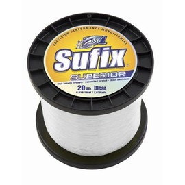Sufix Superior 30 lb. Test 450 YD, Clear