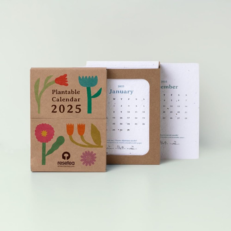 Plantable Calendar 2025