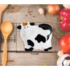Cow Spoon Rest – Cute Ceramic Cow Shaped Kitchen Spoon