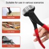 7 Inch Nail Puller Tool with Rubber Grip End Cutting