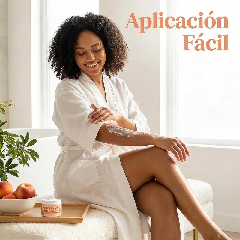 Crema Corporal Reafirmante de Durazno para Piel Flácida