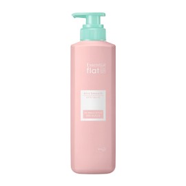 Flat Essential Flat, Airy Smooth Treatment, Soft Curly Hair, Curly Hair, Curly Hair, Curly Hair, Curly Hair, Curl Control, Curl Control, Formulated with a core elastic ingredient (malic acid: repairing and moisturizing ingredient), Contains a conditioning ingredient, 16.9 fl oz (500 ml) bottle