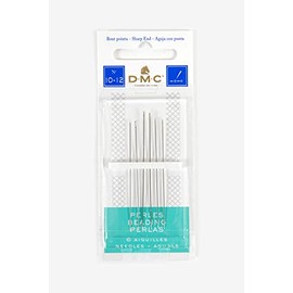 DMC 1764-10/12 Beading Hand Needles, 6-Pack, Size 10/12