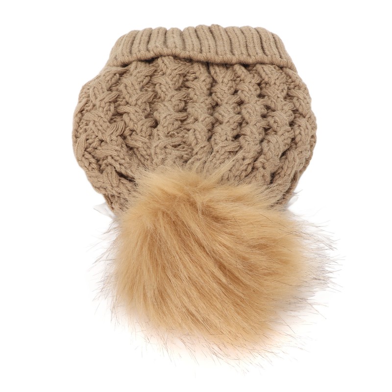Warm Heating Knitted Hat Electric Soft USB Rechargeable Warming Hat