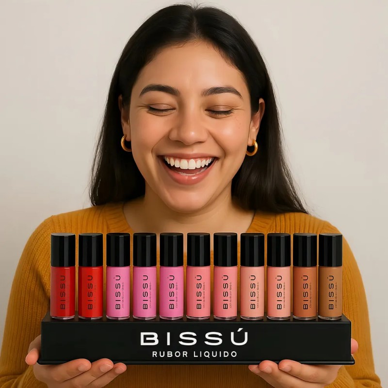 Rubor Liquido Bissú Tono Del Maquillaje 07 Chismecito Blush 07