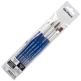 da Vinci Brush set, Synthetic Wood, blue, 1