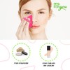 LAC 3 Powder Puff Face Triangle - Reusable Mini Velvet