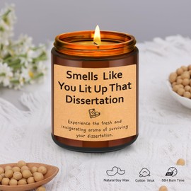 Funny Grad Candle - Graduation Gifts for Her - College Graduation, Masters Degree, Doctorate, PHD Graduation Gifts - Funny Graduation Gifts for Women, Nurse, Teacher