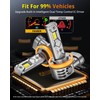 FAHREN 2025 Upgraded H11 Bulbs, 36000LM 900% [Latest & Brightest]