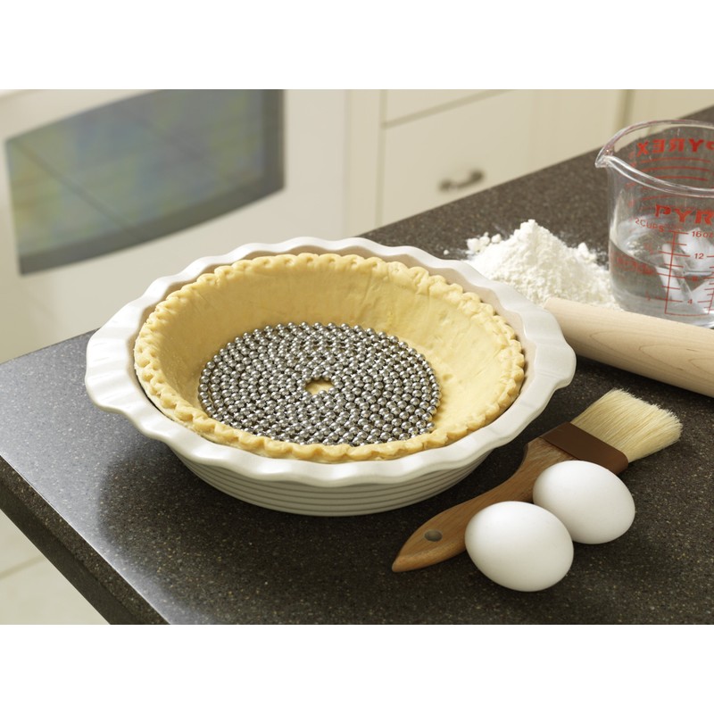 Jaz Innovations Perfect Pie Crust Stainless Steel Weight Chain -