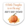 A Little Pumpkin Is On The Way Party Favor Hand