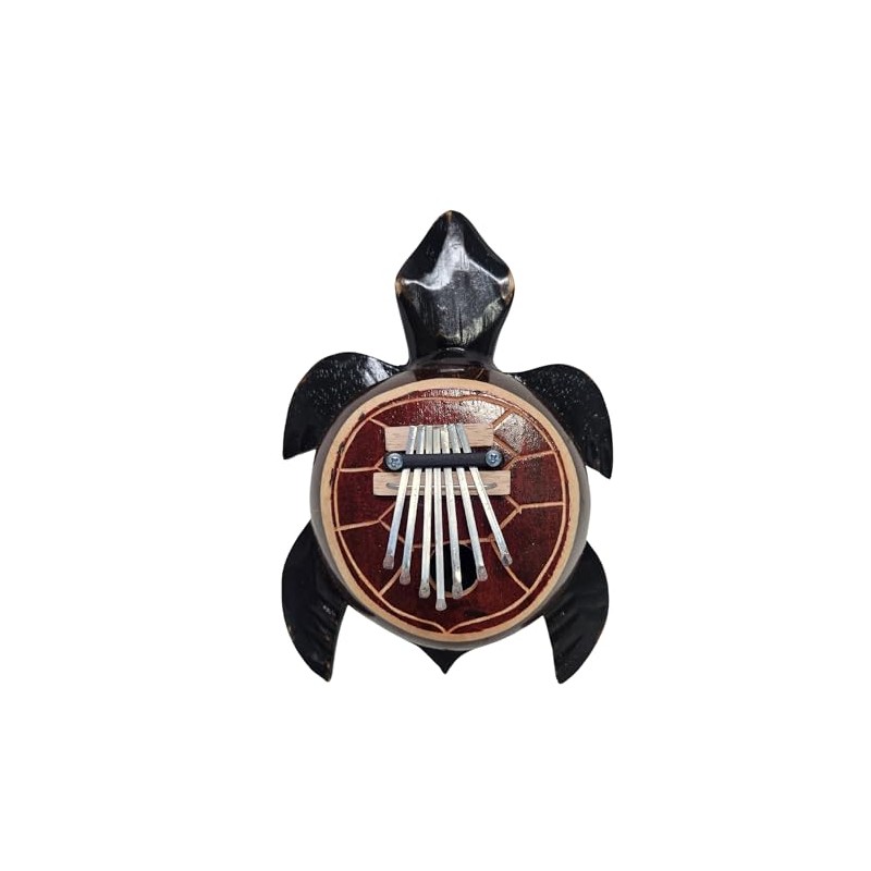 Karimba Thumb Piano 7 keys Coconut Shell TURTLE Musical kalimba