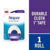 Nexcare Durapore Durable Cloth Tape, 1 Inch x 10 Yards,