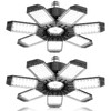 HAPYLUMI LED Garage Light 200W, 2 Pack 20000LM Bright Garage