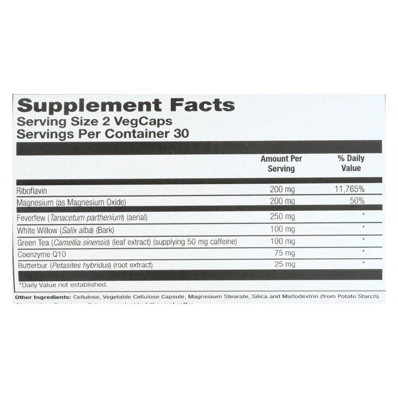 Nature's Life Migrasoothe Quick Caps 60 Count Turning Tool 1