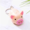 chaoqiu Cartoon Creative Cute Little Pig LED Vocalization Luminous Keychain
