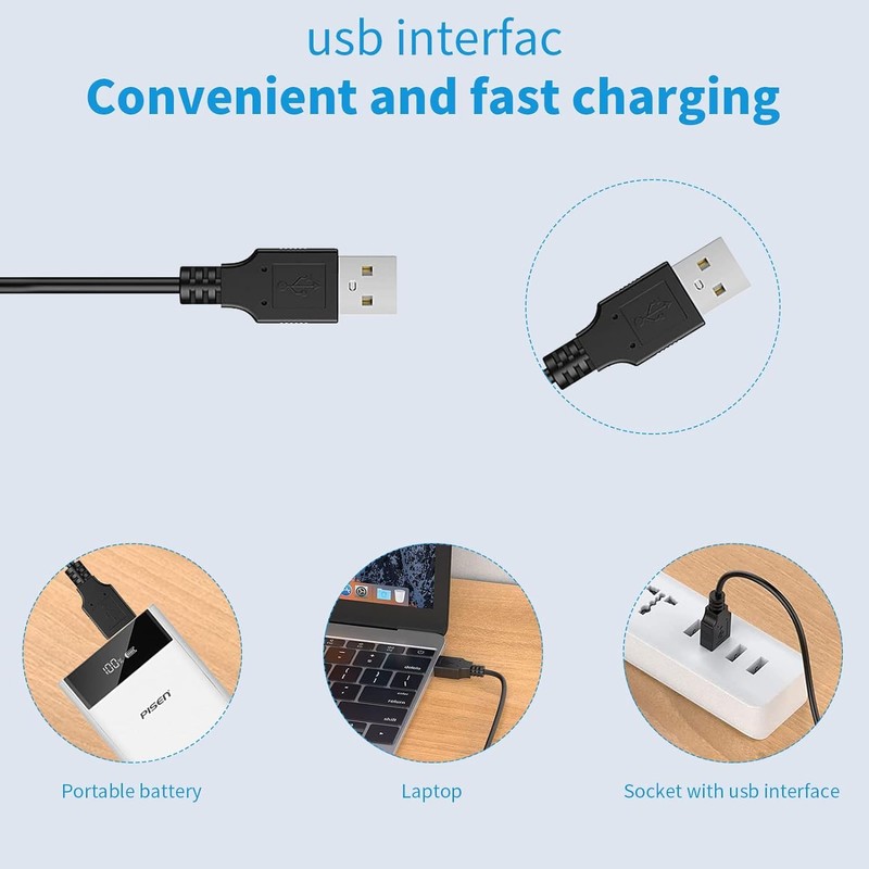 Odinxixi Replacement Unibono Dog Clippers Charger Charging Cord Compatible with