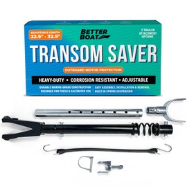 Adjustable Transom Saver for Outboard Motor Boat Transom Saver Mount Motor Toter Superior to Transom Saver Rubber Boat Motor Support Transom Saver Parts Outboard Transom Saver for Trailering