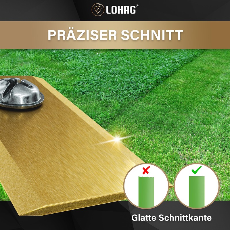 lohag® 30 Robotic Lawnmower Blades for Worx Landroid - with