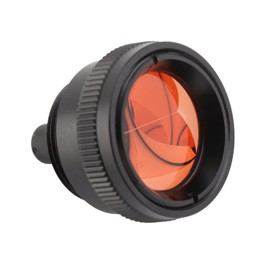 Mini Peanut Prism Replacement,Optical Glass 1in Diameter ABS Shell Peanut Prism,Mini Prism Total Station Prism for Total Station Land Surveying