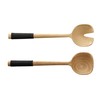 ASA Salad Servers with Black Nylon Handle, 24 x 6.3
