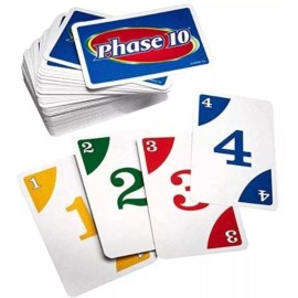 UNO Flip and Phase 10 Card Game Bundle Classic Tabletop Fun for Families