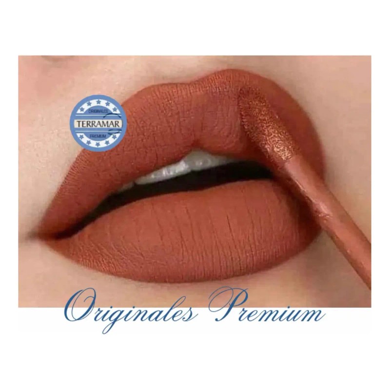 Labial Líquido Mate Intenso Larga Duración Rosebud Terramar