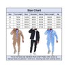 amropi Men's Tracksuit Set Button Jacket and Cargo Pants Casual