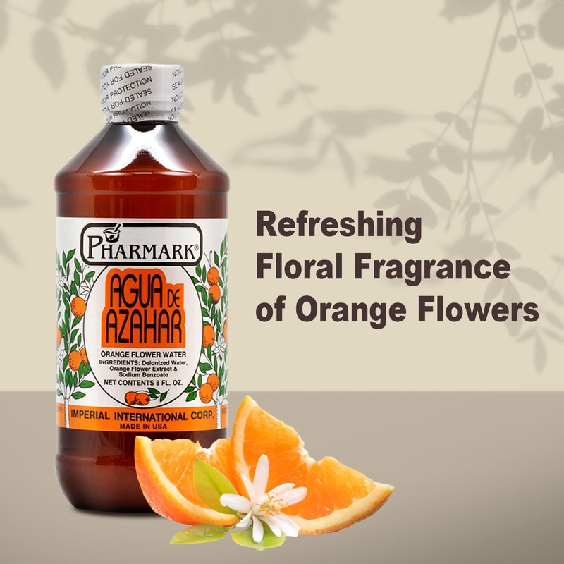 Pharmark Agua De Azahar 4 Oz. Orange Flower-Blossom Water