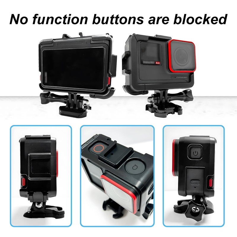 Cage for Insta 360 Ace Frame Accessories, Protective Housing Shell