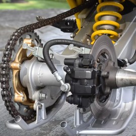 CILOYU Chain Tensioner Adjuster Guides Tool Compatibile with Banshee 350 YFZ350 Warrior 350 YFM350X Raptor 350 YFM350R Blaster 200 YFS200 Grizzly 125 YFM125G YTZ250 ATV Quad 4 Wheeler Parts