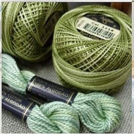 Anchor Pearl Cotton, Thickness 8, Colour: 386, Egg Shell, 10 g