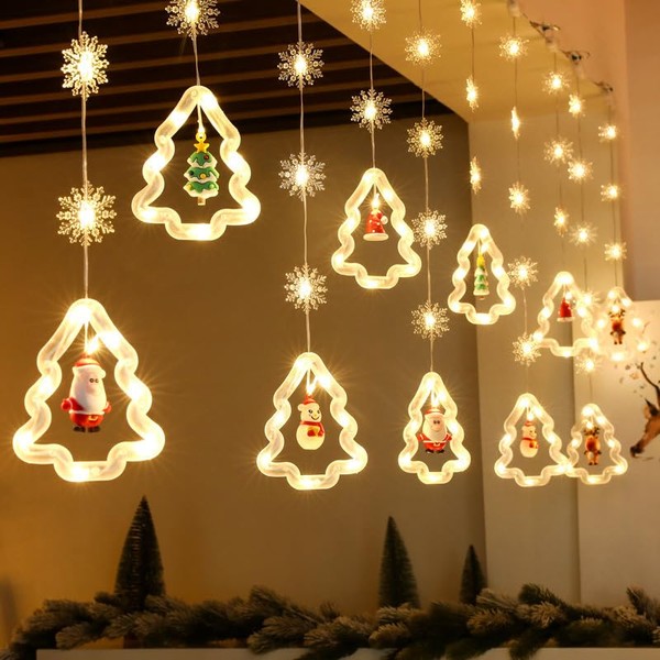 LED Christmas Light Christmas Tree Led String Lights Santa-Claus Snowman