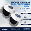 Five Oceans Windlass Foot Switch - Covered Anchor Windlass Deck