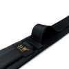 SHLAX&WING Men's Plain Black Silk Necktie, 8cm x 147cm Necktie