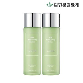 Kim Jeong-moon Aloe Cure Aloe Moist Calming Emulsion 130ml 2 None / 큐어 알로에 모이스트 카밍 에멀젼 130ml 2개 없음