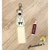 Karate Hand Sanitizer and/or Lip Balm Holder